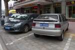 Citroen ZX und sein Nach-Nachfolger C-quattre in Shouguang (31.7.11).