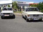 Dacia 1310 und Polski Fiat beim Oltimertreffen am Nutzfahrzeugmuseum Hartmannsdorf 