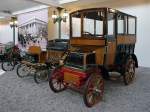 Daimler Kleinbus, Baujahr 1899, 2 Zylinder    Cité de l'Automobile, Mulhouse, 3.10.12