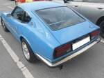 Heckansicht eines Datsun 260Z, wie er von 1974 bis 1979 produziert wurde.