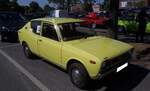 Datsun 100A der Baureihe E10 in der Karosserieversion zweit�rige Limousine, wie er von 1972 bis 1977, auch unter der Typenbezeichnung 'Cherry' im Verkaufsprospekt zu finden war. Der 'Cherry' wurde im Oktober 1972 vorgestellt. Das Modell war als zwei- ...