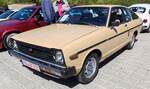 =Datsun 140 Y, gesehen auf dem Ausstellungsgel�nde der Oldtimerveranstaltung in Frankenberg/Eder im Mai 2026.