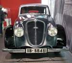 =DKW Schwebeklasse, Bj. 1936, 1047 ccm, 32 PS, steht im Audi-Museum Ingolstadt im April 2019.