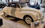 =DKW F91 Cabriolet, Bauzeit 1953 - 1957, präsentiert vom Zylinderhaus in Bernkastel-Kues, 04-2023