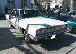 Dodge Coronet 440 fourdoor Sedan aus dem Jahr 1967. Ein solcher Wagen war im Jahr 1967 ab US$ 3141,00 zu haben. Angetrieben wird die Limousine von einem V8-Motor mit einem Hubraum von 6286 cm� und einer Leistung von 330 PS. Oldtimer Fr�hling des AMC  ...