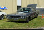 Ein Dodge Monaco zu Besuch am Oldtimer Treff auf den Areal des Flugplatz in Bleienbach am 14.06.2026