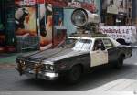 Dodge Monaco 'Bluesmobil' aufgenommen am 30.September 2011 in den Universal Studios in Los Angeles, Kalifornien / USA.