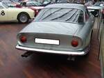 Heckansicht eines Ferrari 250 GT/L Berlinetta aus dem Jahr 1964.