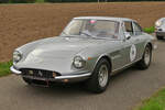 Ferrari 330 GTC, Bj1966, war als Teilnehmer bei der Luxemburg Classic Rallye im Norden von Luxemburg dabei.
