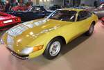 errari 365 GTB 4 Daytona aus dem Jahr 1971 im Farbton Giallo senape.