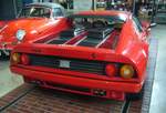 Heckansicht eines Ferrari 512BB aus dem Jahr 1982. Classic Remise Düsseldorf am 30.10.2023.