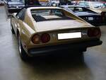 Heckansicht eines Ferrari 308 GTS aus dem ersten Produktionsjahr 1977. Classic Remise Düsseldorf am 13.07.2021.