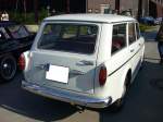 Heckansicht eines Fiat 1100 D Familiare.