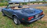 =Fiat Spider 2000, 90 PS,  1995 ccm, Bj. 1979, ist Gast anl. der Oldtimerausstellung Blech & Barock bei Schloss Fasanerie, 07-2026