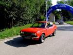 Fiat 128 sl, Bj.1974; trifft zur 9.Wadholz-Classic2014 in Unterstetten ein; 140720