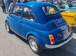 =Fiat 500, gesehen auf dem Ausstellungsgel�nde der Oldtimerveranstaltung in Frankenberg/Eder im Mai 2026.