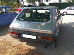 Heckansicht eines Fiat Ritmo Diesel aus dem Jahr 1981.