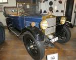 =Fiat 509 Torpedo, Bj. 1928, 990 ccm, 22 PS, gesehen im Auto & Traktor-Museum-Bodensee, 10-2019