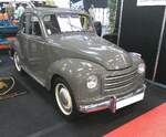 Fiat 500C  Topolino , gebaut in den Jahren von 1949 bis 1955.