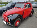 Fiat 500C  Topolino , gebaut in den Jahren von 1949 bis 1955.