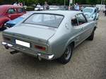 Heckansicht eines Ford Capri 1. 1969 - 1973. Oldtimertreffen an der Galopprennbahn Krefeld am 16.07.2017.