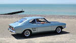 Ford Capri MK1, auf dem Damm in  Westkapelle, Walcheren, Zeeland, NL, im Urlaub gesehen.