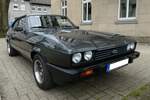 Ford Capri III 2.3S im Farbton nimbus grau.