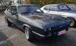 =Ford Capri steht im Polizei-Oldtimer-Museum Marburg, Oktober 2023