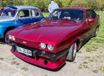 =Ford Capri, gesehen auf dem Ausstellungsgel�nde der Oldtimerveranstaltung in Frankenberg/Eder im Mai 2026.