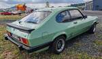 =Ford Capri 3.0 S steht bei einer Oldtimerveranstaltung in Unterbreizbach, 07-2026