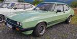 =Ford Capri 3.0 S steht bei einer Oldtimerveranstaltung in Unterbreizbach, 07-2026