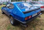 =Ford Capri, gesehen bei der Oldtimerausstellung Blech & Barock bei Schloss Fasanerie, 07-2026