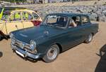 Ford Cortina MK1 1500 in der Karosserieversion zweit�rige Limousine. Gebaut wurde der Cortina MK1 in den Jahren von 1962 bis 1966 bei Ford/GB. Der Cortina war als zwei- und viert�rige Limousine, sowie als f�nft�riges Kombimodell mit der Bezeichnung ' ...
