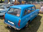 Heckansicht eines Ford Anglia 105E  Estate  aus dem Jahr 1966.