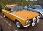 Ford Escort MK1 1600GT/Mexiko im Farbton maize yellow.