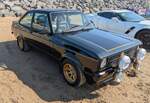 Ford Escort MK2 1600 Sport aus dem Jahr 1980 im Farbton black. Dieses, auf sportlich getrimmte Modell, sollte insbesondere j�ngere Autok�ufer ansprechen. Das Modell war als zwei- oder viert�rige Limousine, sowie in den Versionen 1300 Sport und 1600 S ...