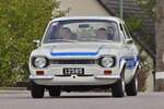 Ford Escort, BJ 1974, nahm an der Luxemburg Classic Rallye teil.