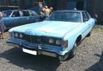 Ford Galaxie 500 Sedan im Farbton wind blue aus dem Jahr 1974.