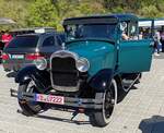 =Ford A, ausgestellt bei der Oldtimerveranstaltung in Frankenberg/Eder im Mai 2026