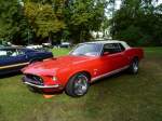 Ford Mustang bei den Luxembourg Classic Days in Mondorf am 01.09.2013
