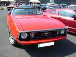 Ford Mustang Convertible des Modelljahres 1973.