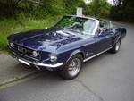 Ford Mustang Convertible des Modelljahres 1967.
