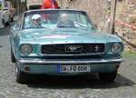 =Ford Mustang, Bj. 1966, 4700 ccm, 225 PS, unterwegs in Fulda anl. der SACHS-FRANKEN-CLASSIC im Juni 2019