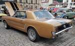 =Ford Mustang, ausgestellt bei den Meiningen Classic 2022 im Juli