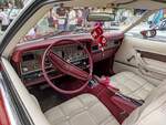 Innenraum eines Ford Mustang Mk2 Coupé. Foto: Treffen für Hobby- und Veteranenfahrzeuge in Szántód (am Plattensee) am 26.07.2025 (Das Auto ist ein Ausstellungsobjekt des Retro Museum in Balatonfőkajár).