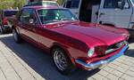 =Ford Mustang, gesehen auf dem Ausstellungsgel�nde der Oldtimerveranstaltung in Frankenberg/Eder im Mai 2026.