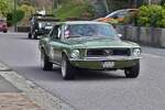 Ford Mustang, machte die Luxemburg Classic Rallye mit.