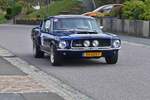Ford Mustang Fastback, BJ 1967, machte bei der Luxemburg Classic Rallye mit.