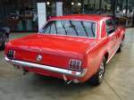 Heckansicht eines 1966´er Ford Mustang 1 Hardtop Coupe.