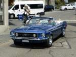 Ford Mustang unterwegs in Orselina am 23.08.2014
